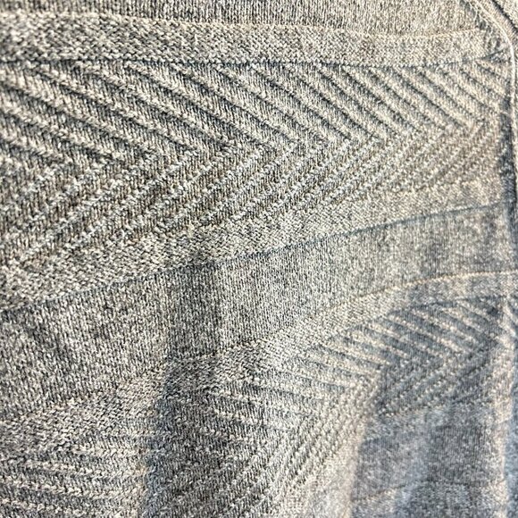 Marc Anthony Knit Sweater Mens Size Medium Gray Henley Button Alpaca Pullover - Picture 6 of 8